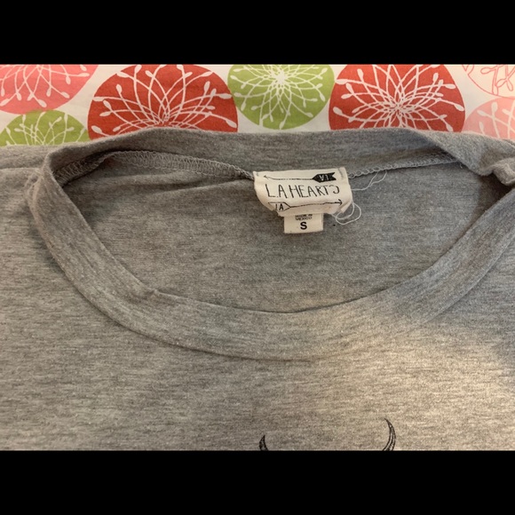 LA Hearts Crop Top - Picture 3 of 3